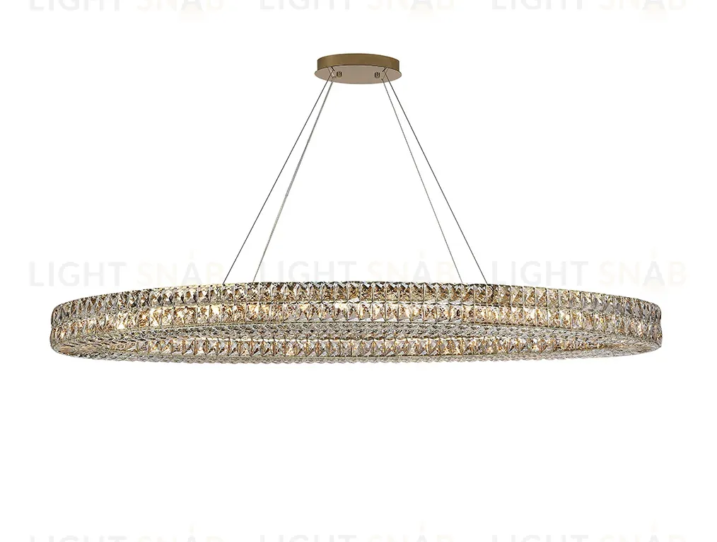Подвесные люстры Newport 8550/160 C oval gold polished М0071311 8550/160 C oval gold polished