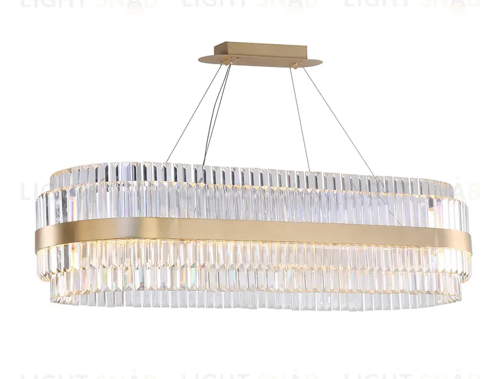Подвесная люстра Newport 10242/120 oval brass М0066145 10242/120 oval brass