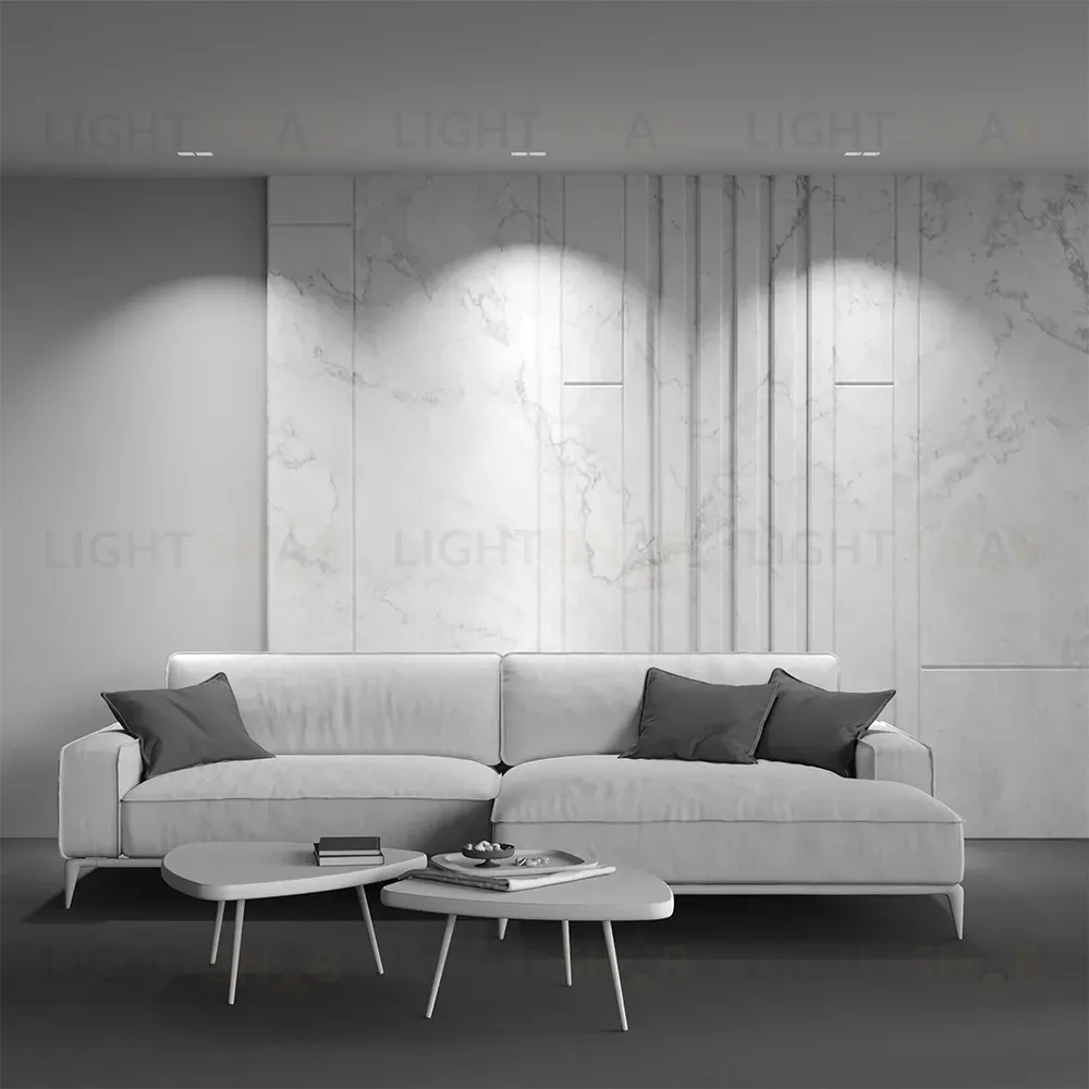 Встраиваемый светильник Maytoni Technical Gyps Modern DL131-GU10-02-W DL131-GU10-02-W