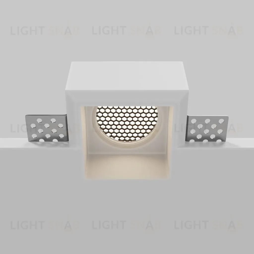 Встраиваемый светильник Maytoni Technical Gyps Modern DL131-GU10-01-W DL131-GU10-01-W