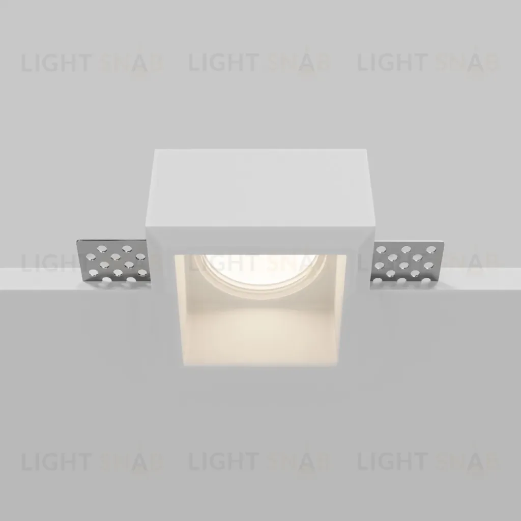 Встраиваемый светильник Maytoni Technical Gyps Modern DL131-GU10-01-W DL131-GU10-01-W