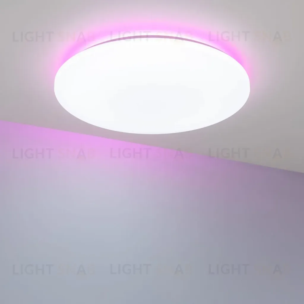 Потолочный светильник Arlight SP-FAVOR-R600-50W Day4000-MIX-RGB (WH, 100 deg, 230V, Tuya Zigbee) (IP54 Пластик) 057444 057444