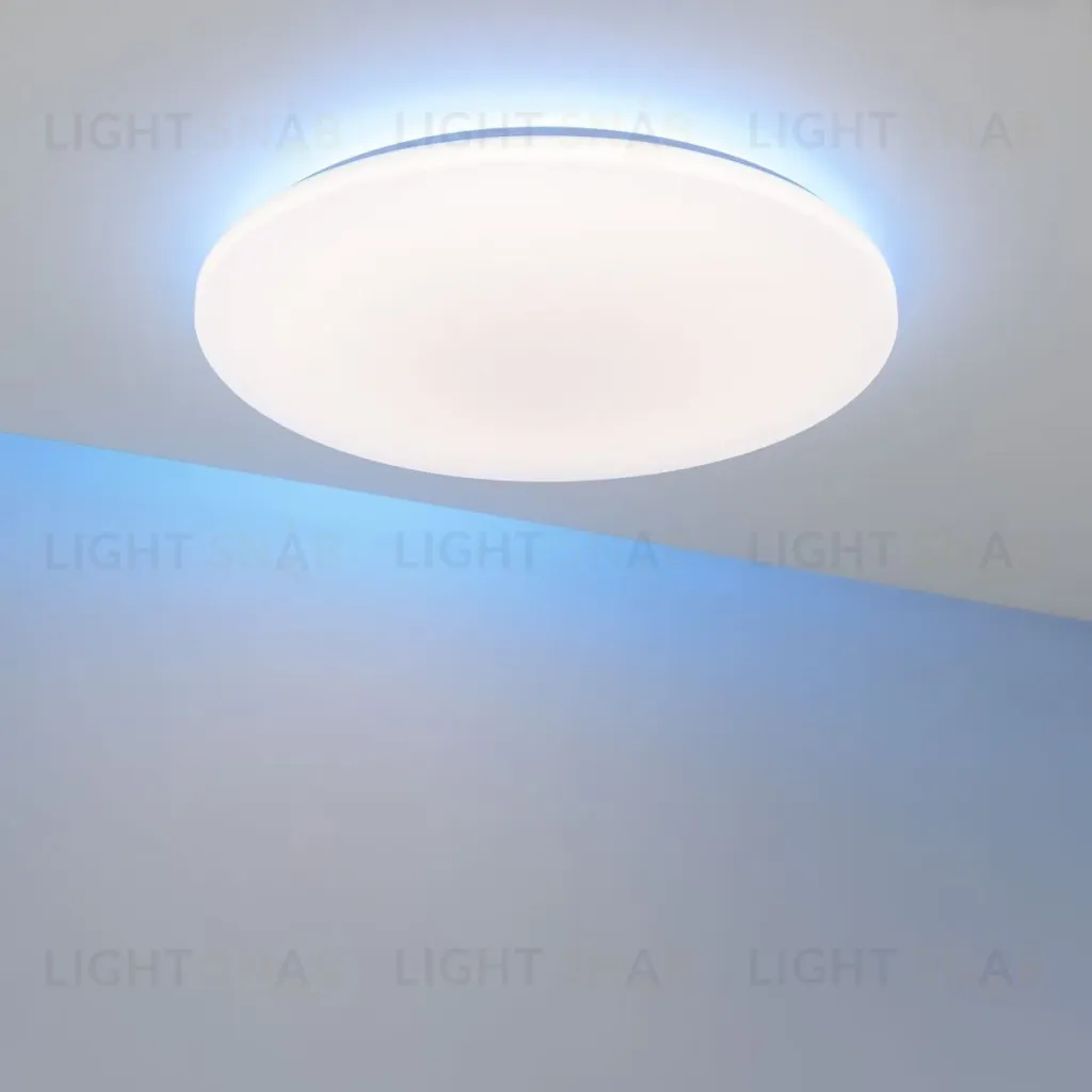 Потолочный светильник Arlight SP-FAVOR-R600-50W Day4000-MIX-RGB (WH, 100 deg, 230V, Tuya Zigbee) (IP54 Пластик) 057444 057444