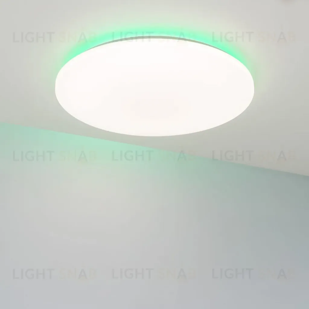 Потолочный светильник Arlight SP-FAVOR-R600-50W Day4000-MIX-RGB (WH, 100 deg, 230V, Tuya Zigbee) (IP54 Пластик) 057444 057444