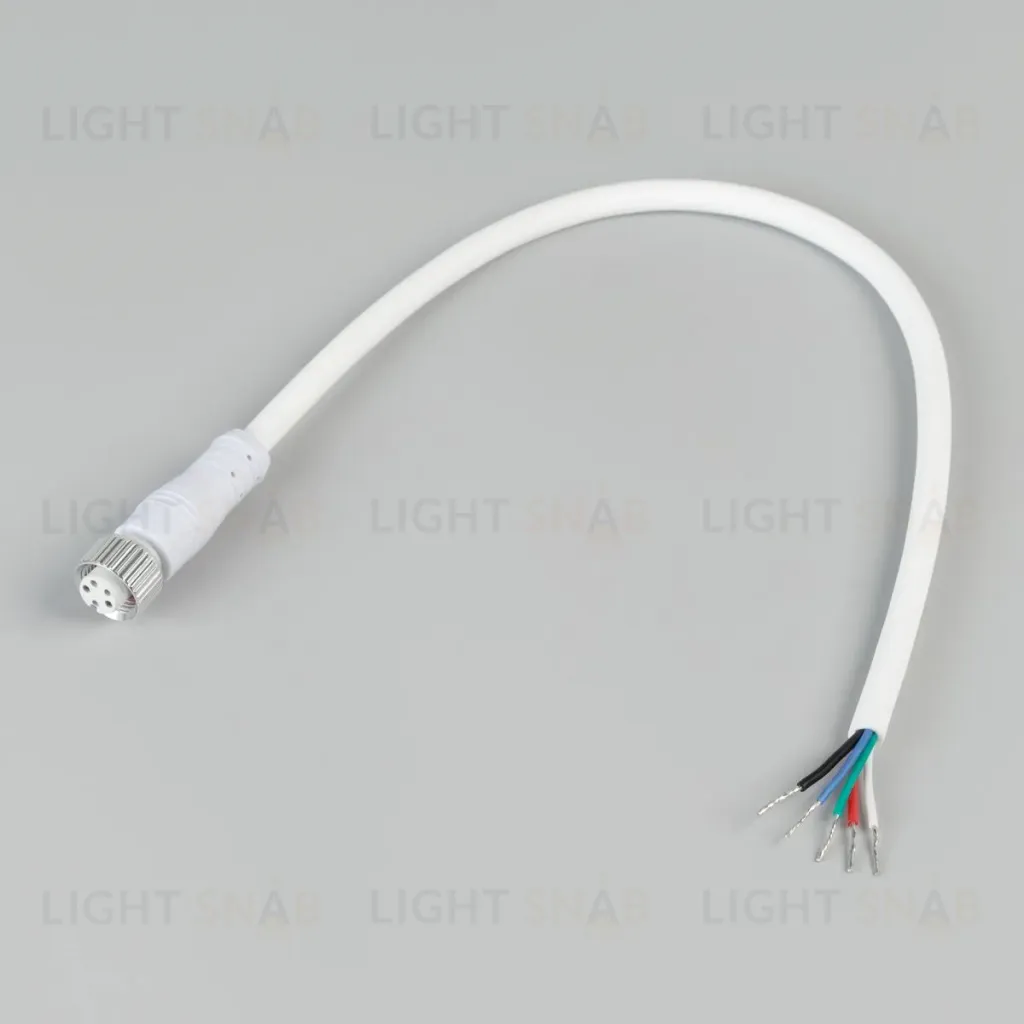 Коннектор питания Arlight ARL-WAVE-1615-CON-POWER-FEMALE-5PIN-WHT (IP67 Пластик) 060103 060103