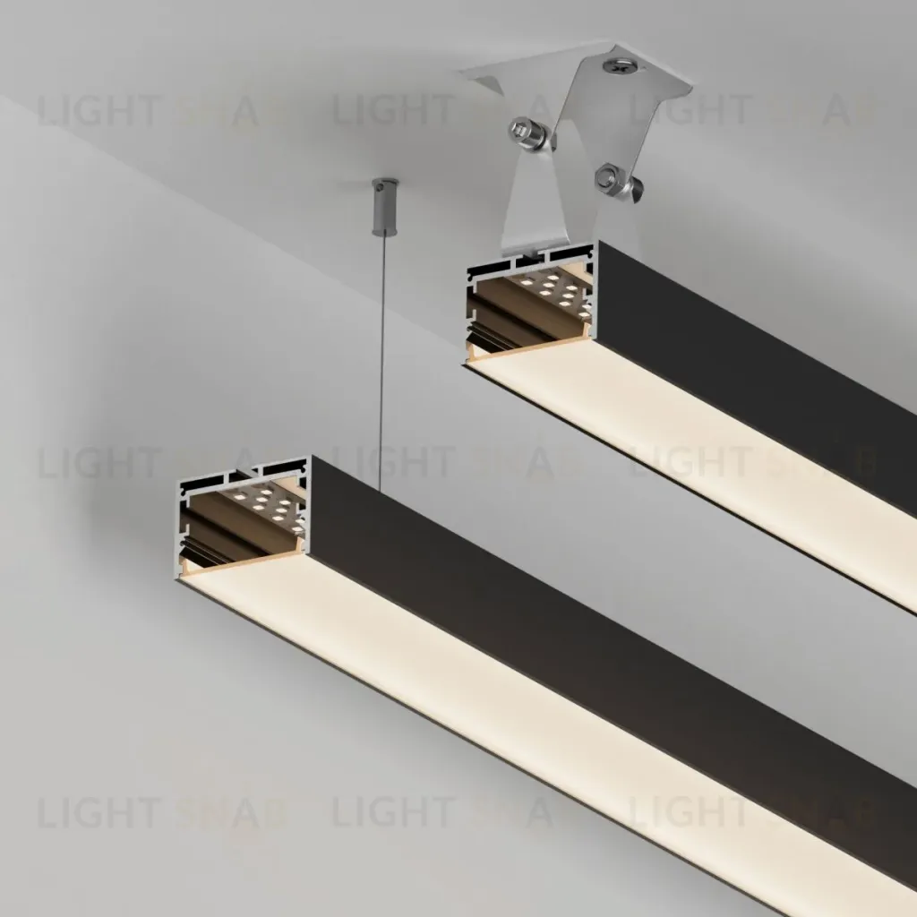 Профиль Arlight SL-LINE-4932-2000 BLACK (BY) (Алюминий) 062589 062589