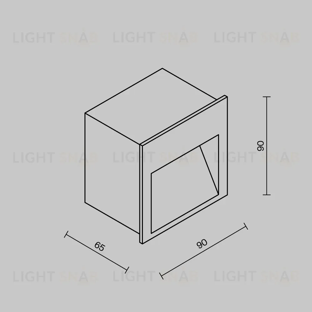Подсветка для лестниц Maytoni Futo O512SL-L3W3K1 O512SL-L3W3K1