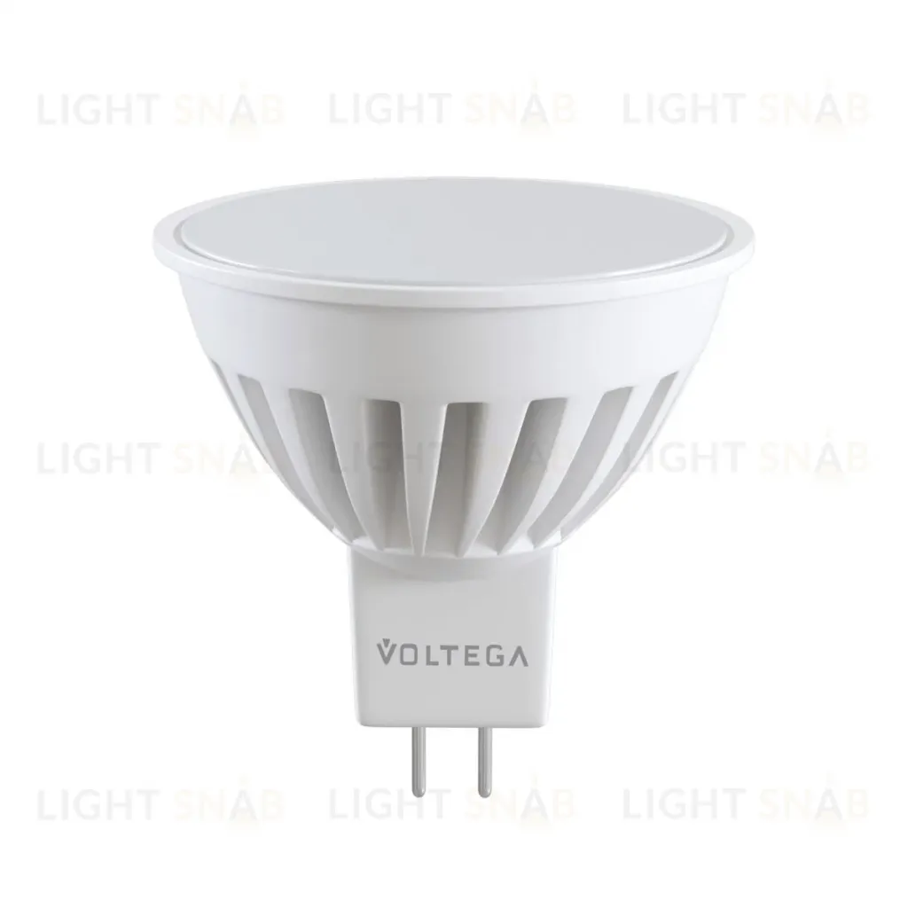 Светодиодная лампа Voltega Ceramics MR16 10W 3000K GU5.3 7264 7264