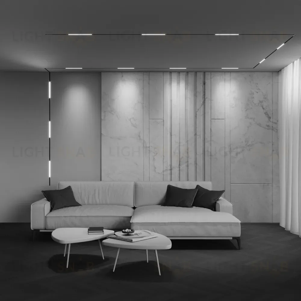 Трековый магнитный светильник Maytoni Technical Basis Exility X TR240-2-6W3K-B TR240-2-6W3K-B