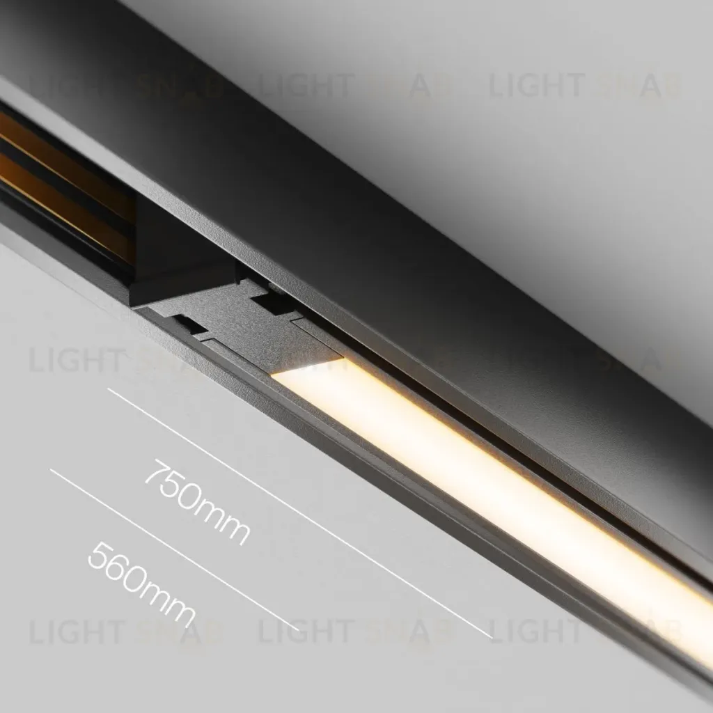 Трековый магнитный светильник Maytoni Technical Basis Exility X TR240-4-12WTW-DSZ-B TR240-4-12WTW-DSZ-B