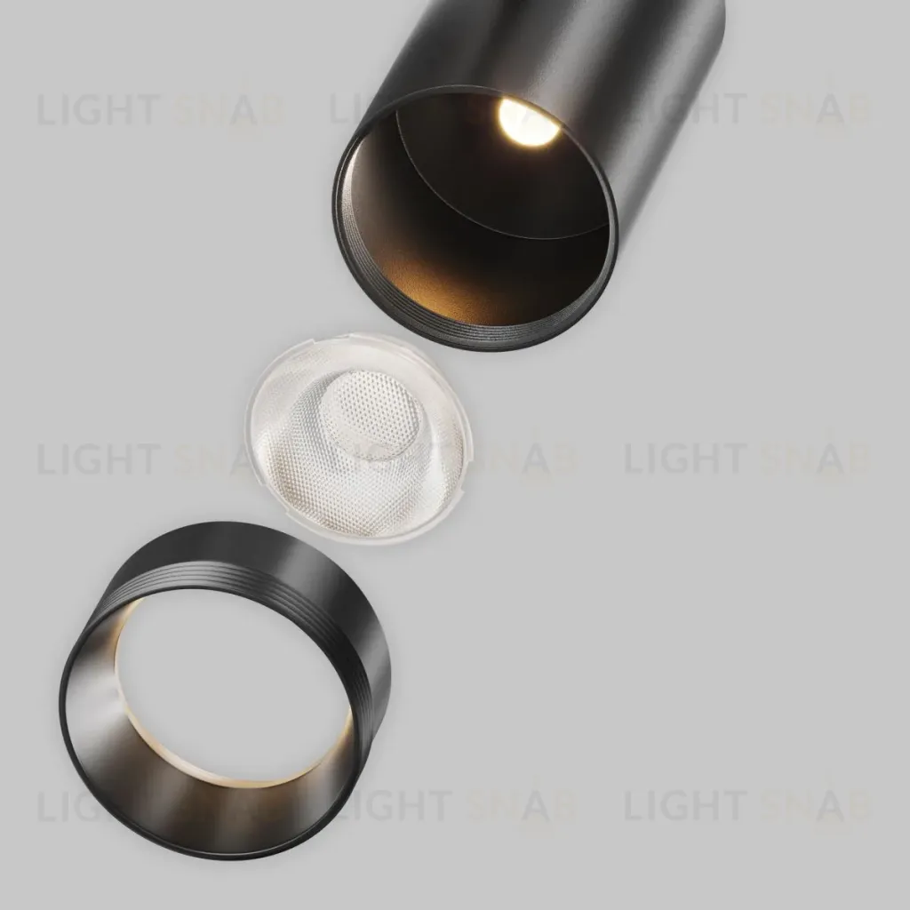 Трековый магнитный светильник Maytoni Technical Focus Led Exility X TR243-12W3K-B TR243-12W3K-B