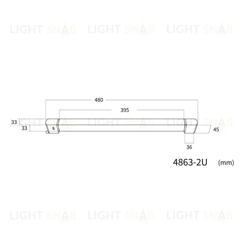Трековый однофазный светильник Favourite Practica 4863-2U 4863-2U