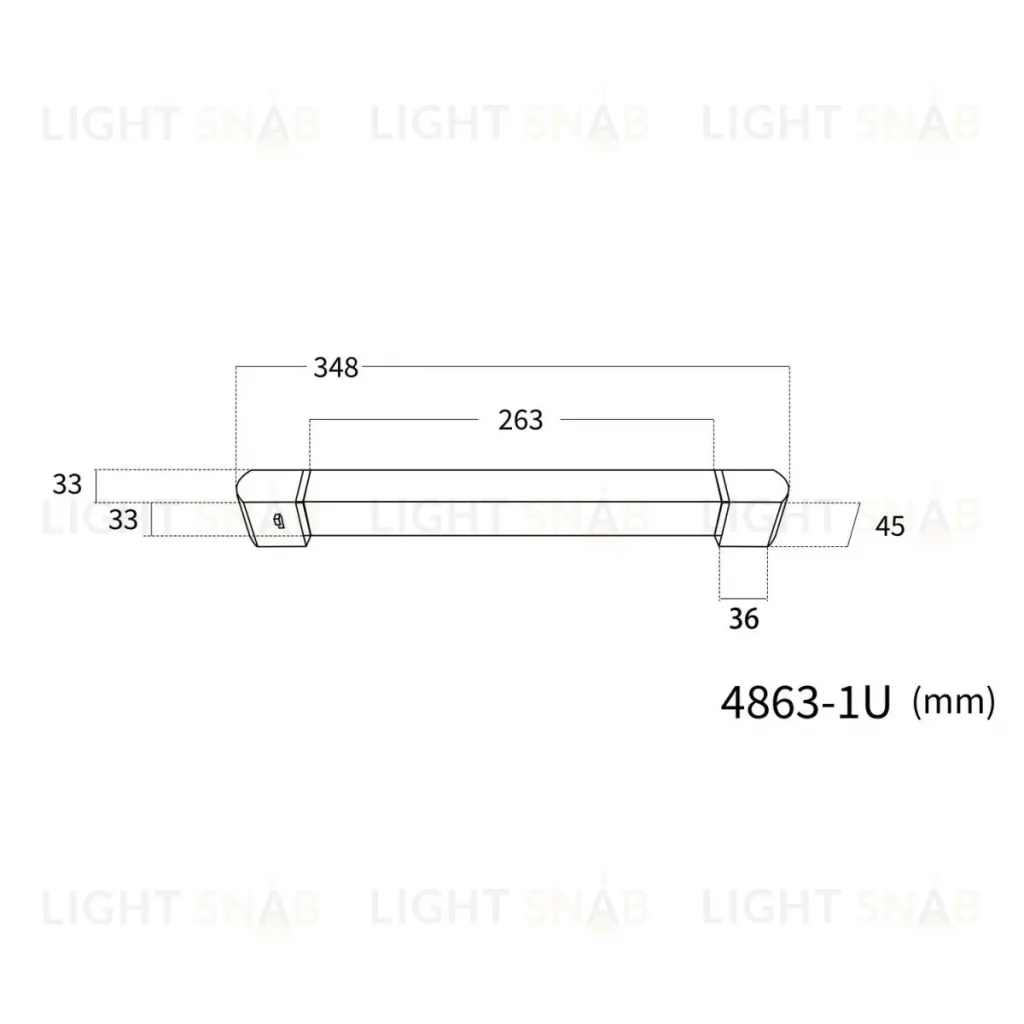 Трековый однофазный светильник Favourite Practica 4863-1U 4863-1U