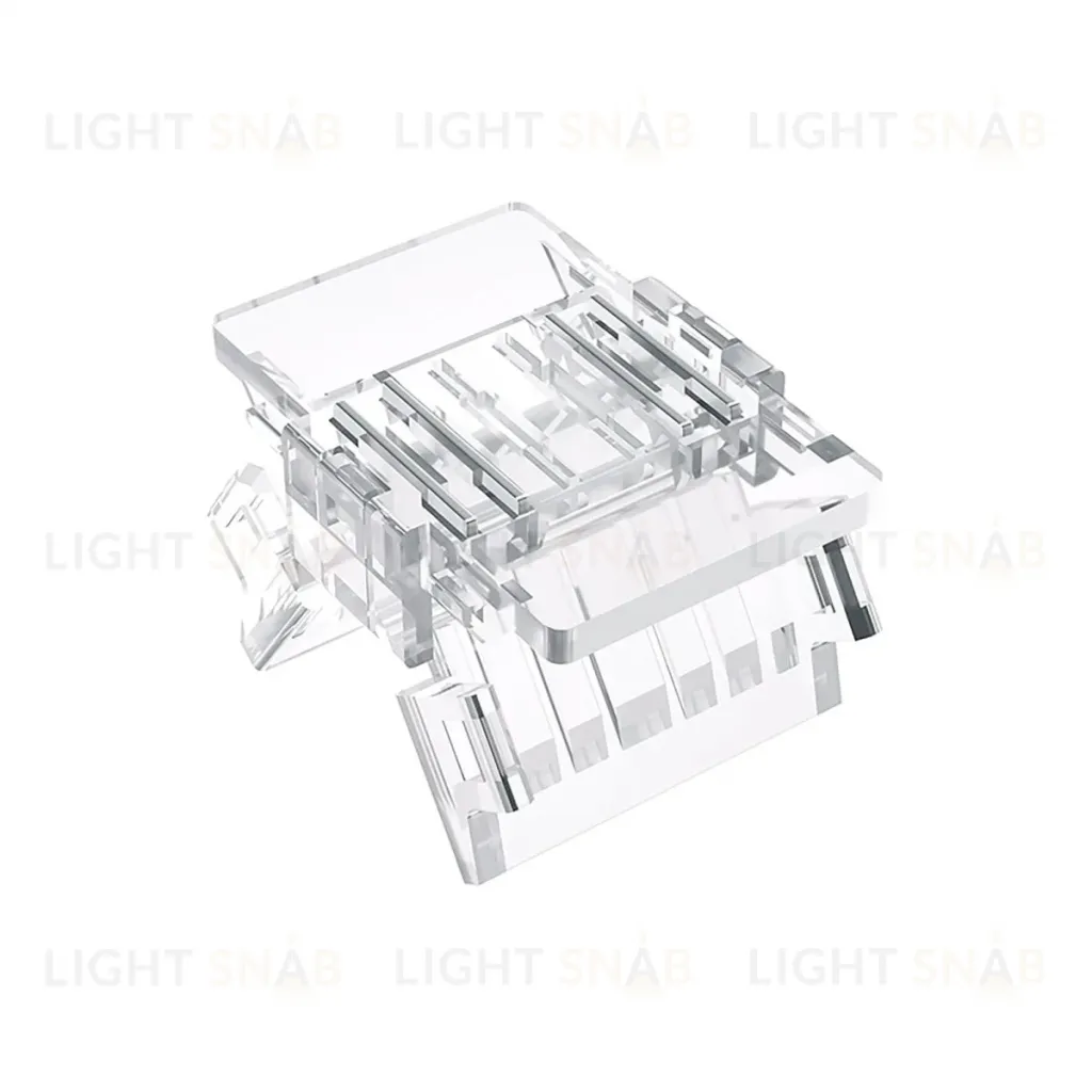 Коннектор прокалывающий 4 pin для подключения RGB LED ленты 10мм, тип COB длина провода 150мм Apeyron 09-119 09-119