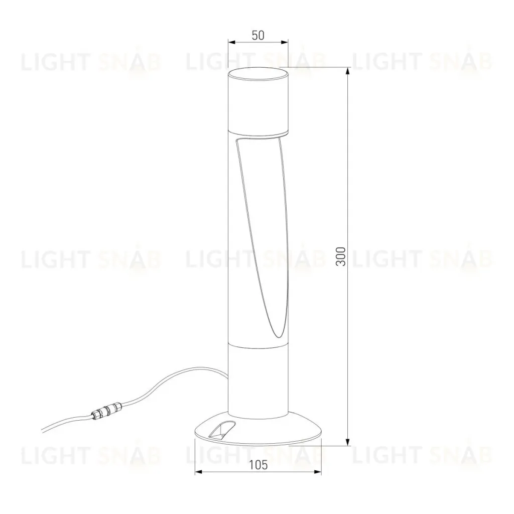 Ландшафтный светильник Elektrostandard Recess 35177/S черный 4690389219412 a072095 4690389219412