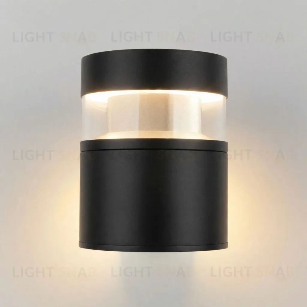 Уличный настенный светильник Elektrostandard 1530 TECHNO LED черный 4690389219139 a072083 4690389219139