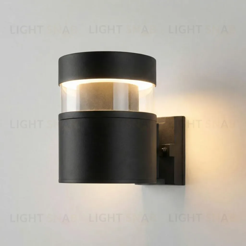 Уличный настенный светильник Elektrostandard 1530 TECHNO LED черный 4690389219139 a072083 4690389219139