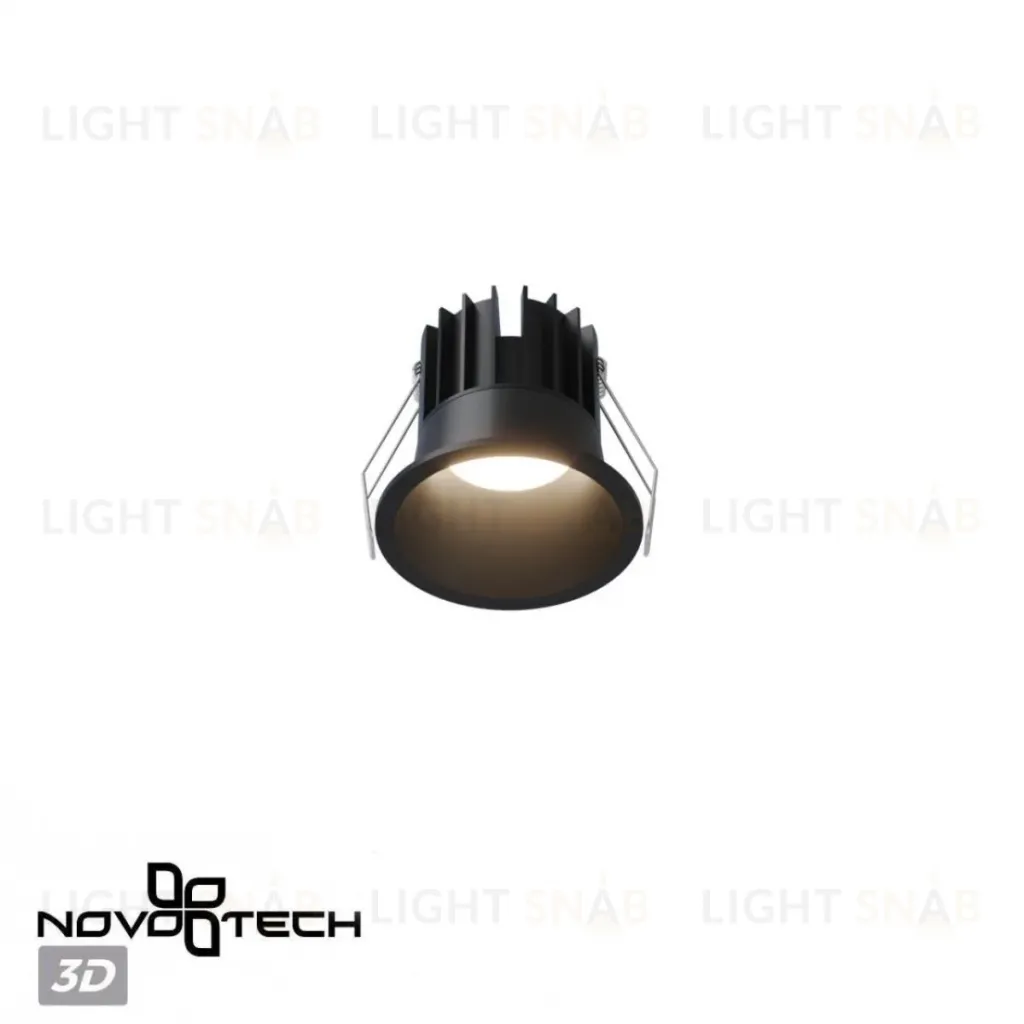 Встраиваемый светильник с переключателем цв. температуры Novotech Wir Brillo 359870 359870