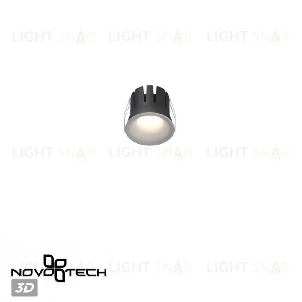 Встраиваемый светильник с переключателем цв. температуры Novotech Wir Eclat 359882 359882