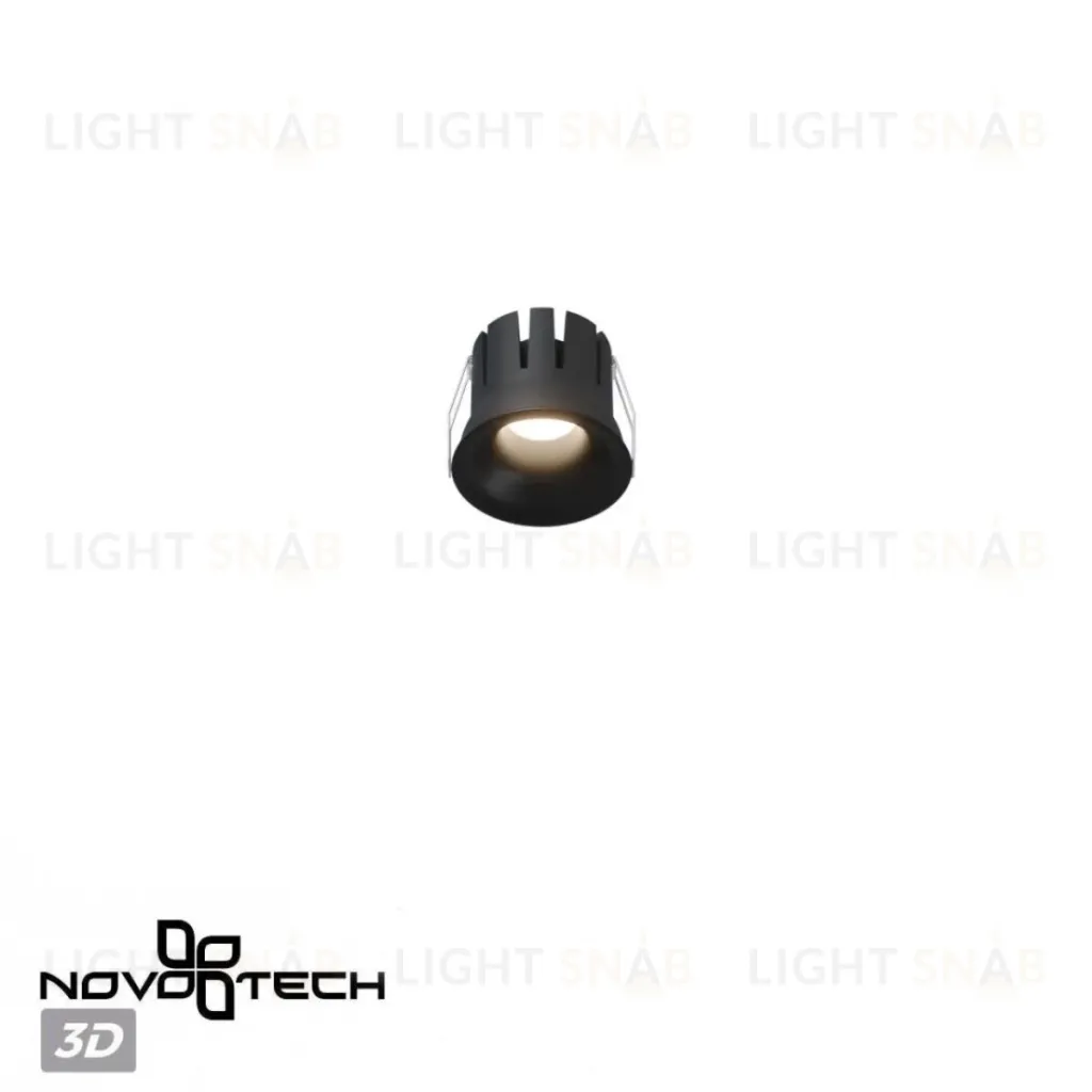Встраиваемый светильник с переключателем цв. температуры Novotech Wir Eclat 359883 359883