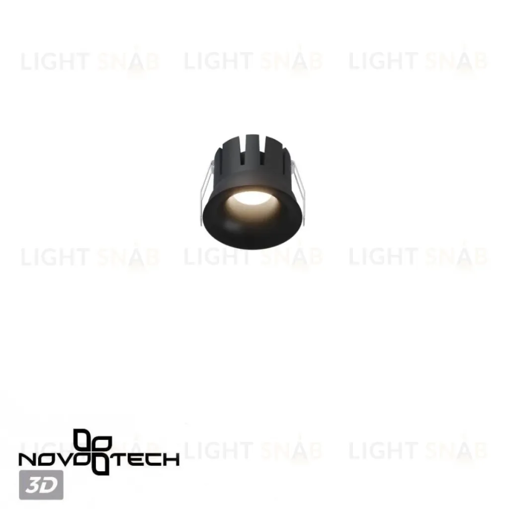 Встраиваемый светильник с переключателем цв. температуры Novotech Wir Eclat 359885 359885