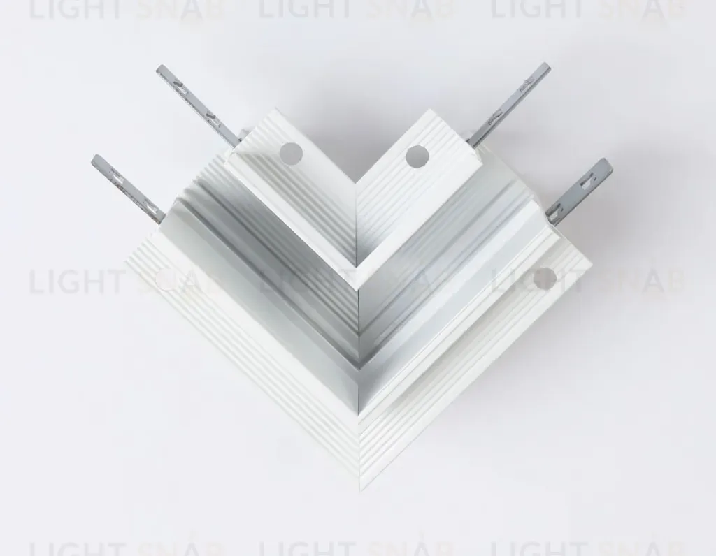 Коннектор угловой для встраиваемого шинопровода под ГКЛ 9,5мм Ambrella Light Magnetic Standard GL3352-9.5 GL3352-9.5
