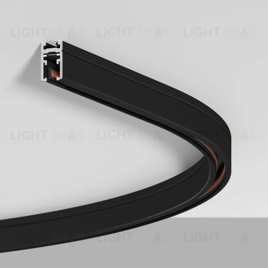 Шинопровод магнитный накладной Arlight MAG-MICROCOSM-TRACK-1115-ARC-R600 (BK) (IP20 Металл) 043247(1) 043247(1)