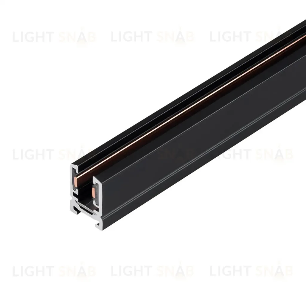 Шинопровод магнитный накладной Arlight MAG-MICROCOSM-TRACK-1115-2000 (BK) (Металл) 051941 051941