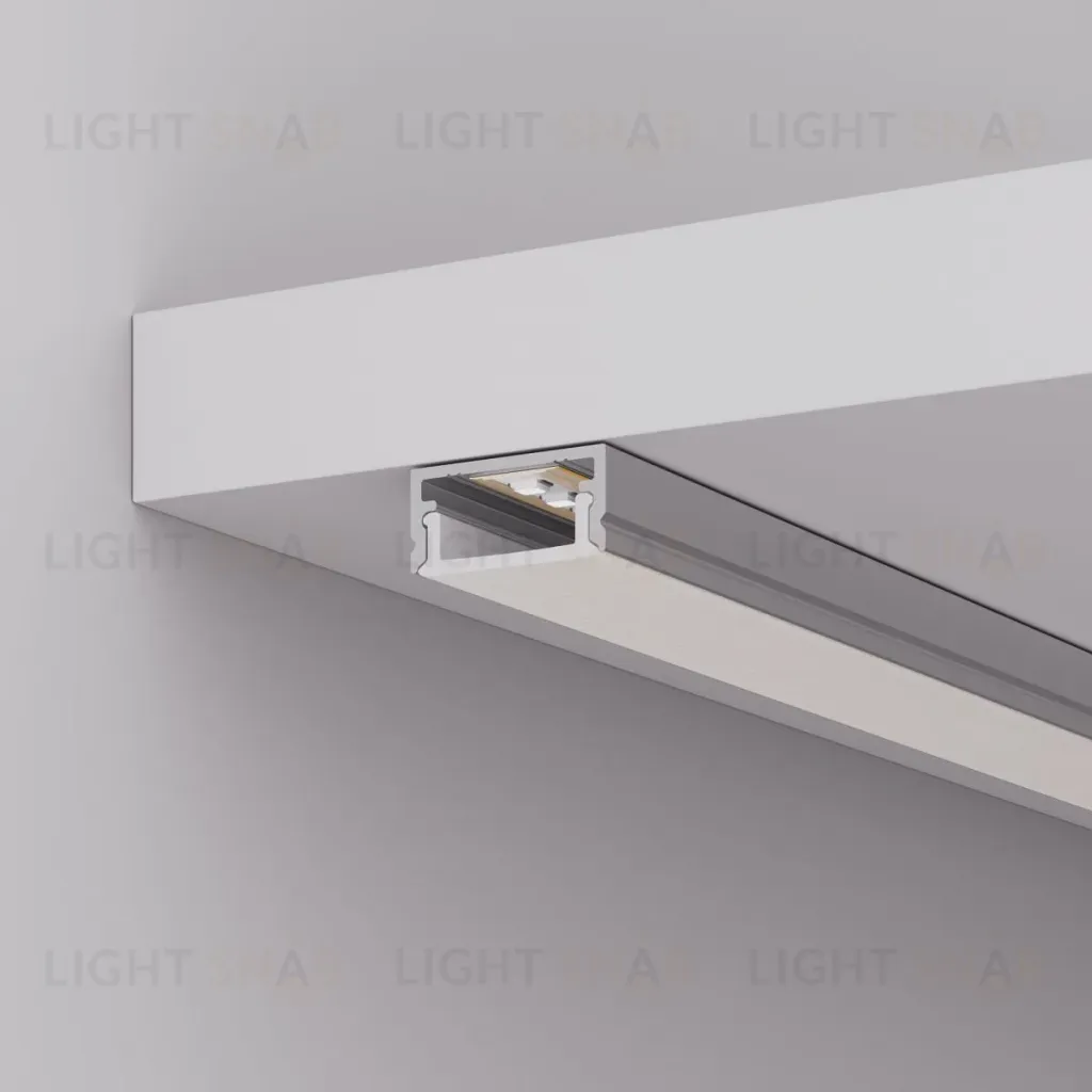 Набор для светодиодной подсветки Arlight ARL-KIT-SLIM-FC 24V Day4000 (14 W/m, IP20, 2m) (Алюминий+пластик) 053437 053437
