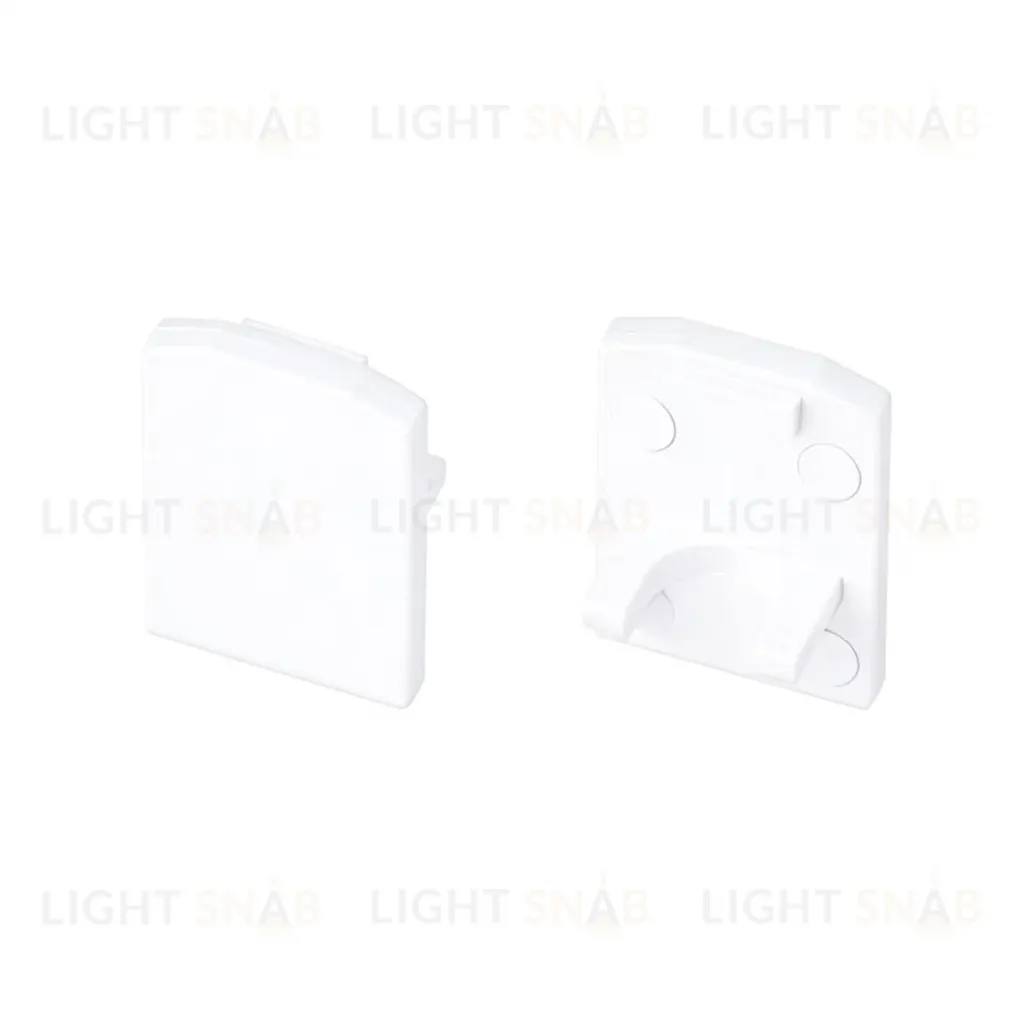 Заглушка для магнитного шинопровода 2шт Arlight MAG-MICROCOSM-CAP (WH) (IP20 Пластик) 061329 061329