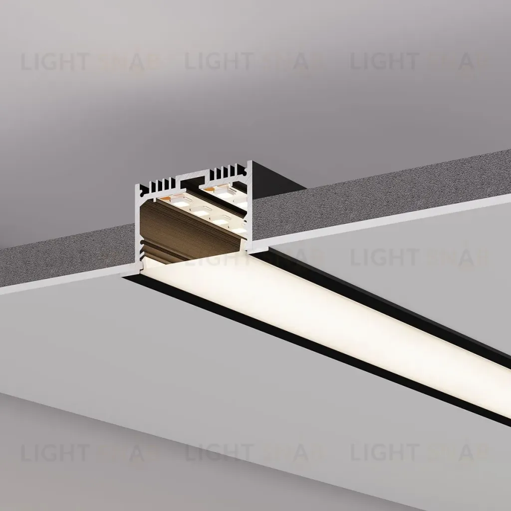 Профиль Arlight SL-LINIA62-F-2000 BLACK (BY) (Алюминий) 062590 062590