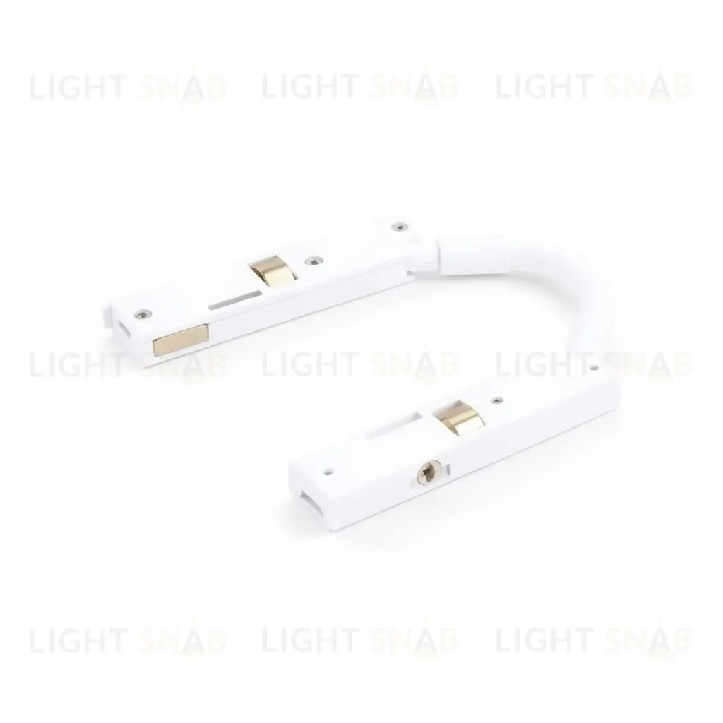 Коннектор гибкий для магнитного шинопровода Arlight MAG-MICROCOSM-CON-FLEX-LONG-POWER (WH) (IP20 Пластик) 062989 062989