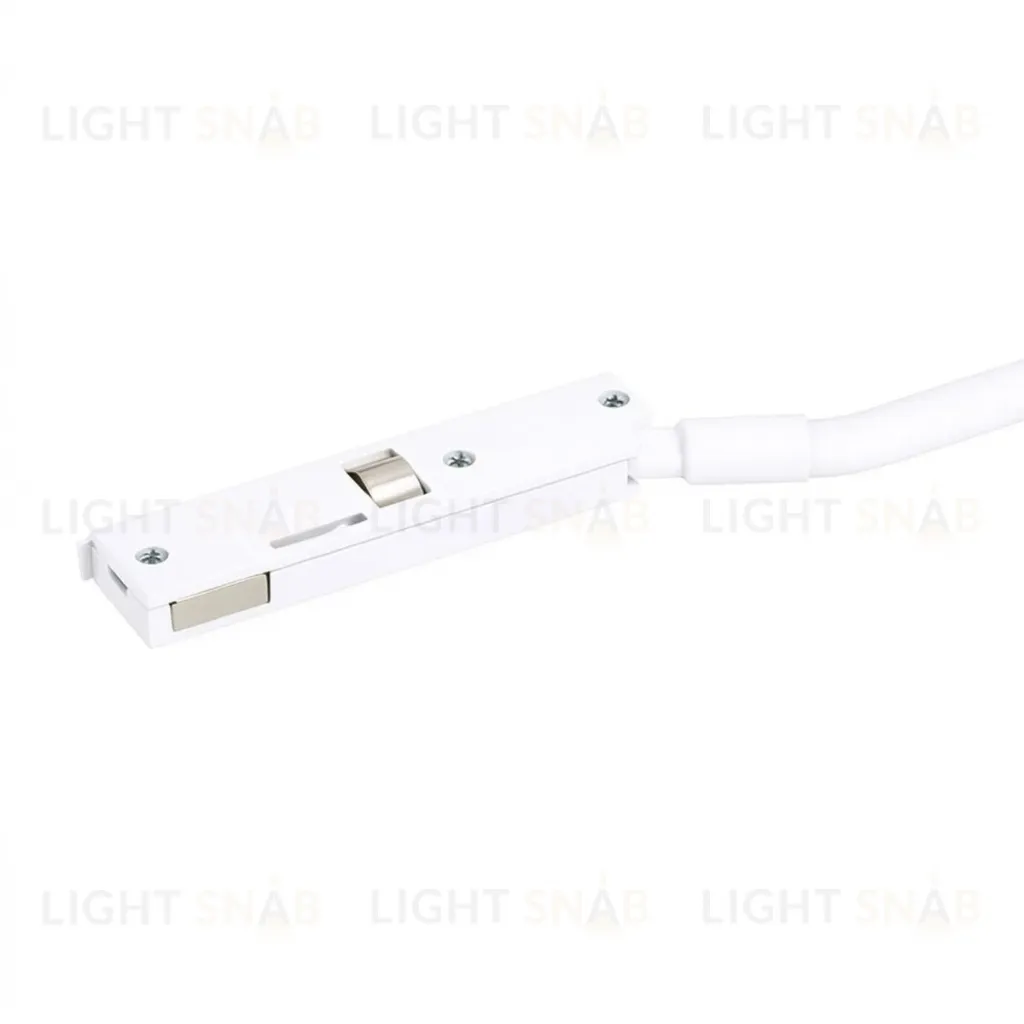 Коннектор питания для магнитного шинопровода Arlight MAG-MICROCOSM-CON-POWER-1500 (WH) (IP20 Пластик) 062992 062992