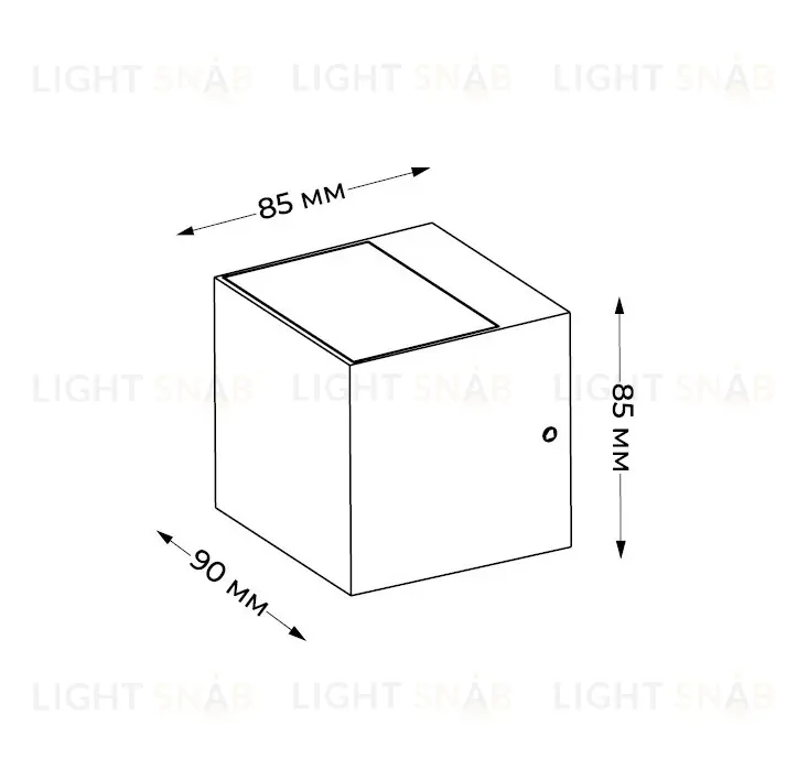 Уличный настенный светильник Italline IT3010 IT3010