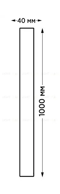 Уличный настенный светильник Italline IT3050/1000 IT3050/1000
