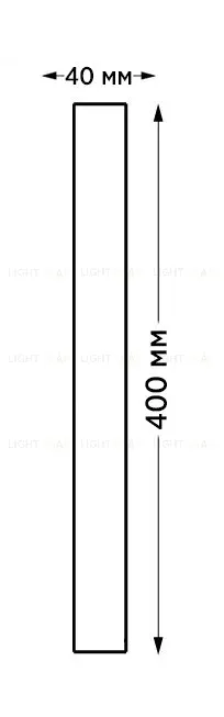 Уличный настенный светильник Italline IT3050/400 IT3050/400