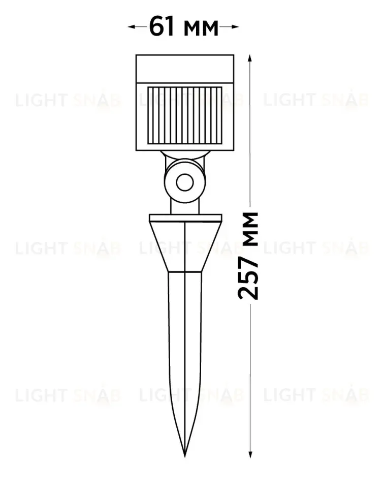 Ландшафтный светильник Italline IT4008 IT4008