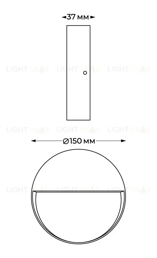Уличный настенный светильник Italline IT5261 IT5261