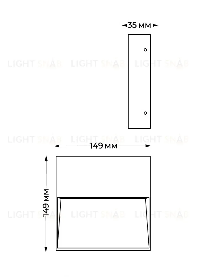 Уличный настенный светильник Italline IT5262 IT5262