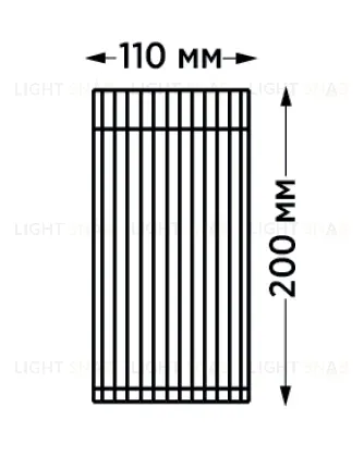 Уличный потолочный светильник Italline IT6030A IT6030A