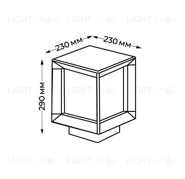 Ландшафтный светильник Italline IT7015 IT7015