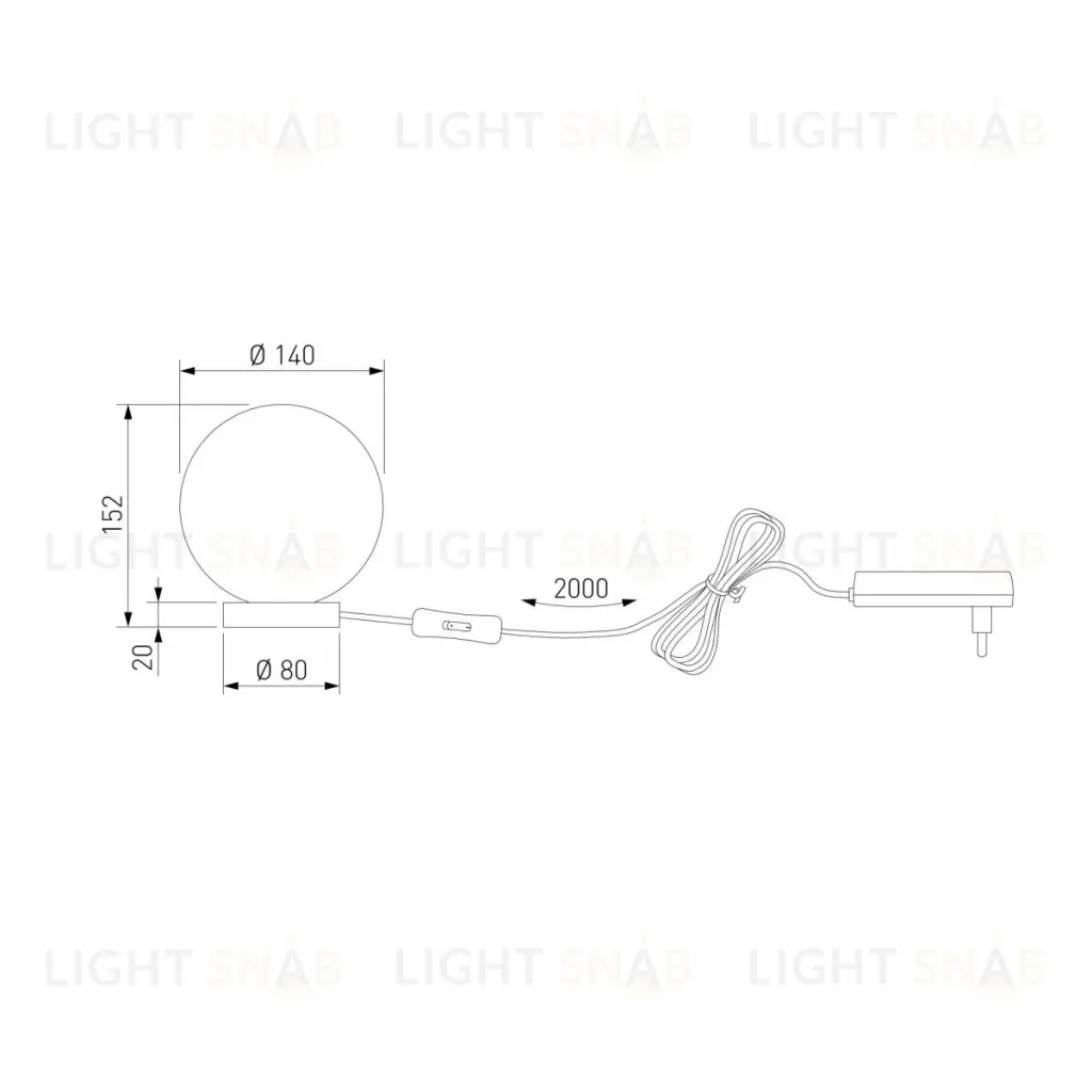Настольная лампа с плафоном ручной работы Bogate's Crystall 1_102 a072034 1_102
