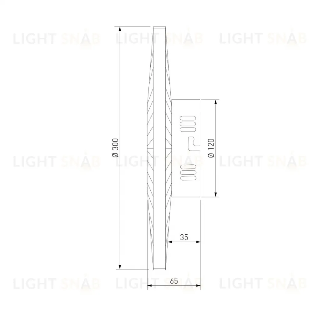 Настенный светильник Eurosvet Kreis 101002 LED белый a071496 101002 LED белый
