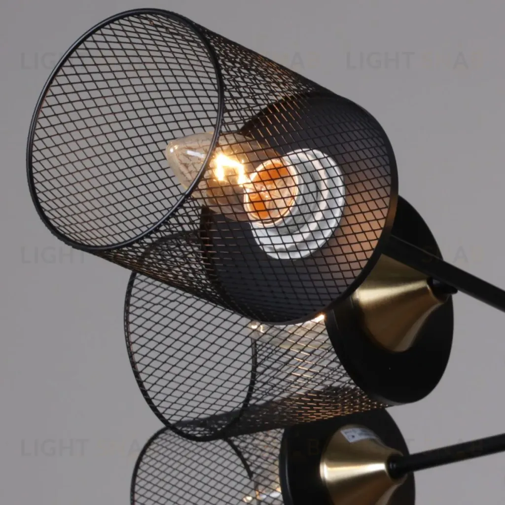 Потолочная люстра Reluce 38460-0.3-08 BK+COPPER 38460-0.3-08 BK+COPPER
