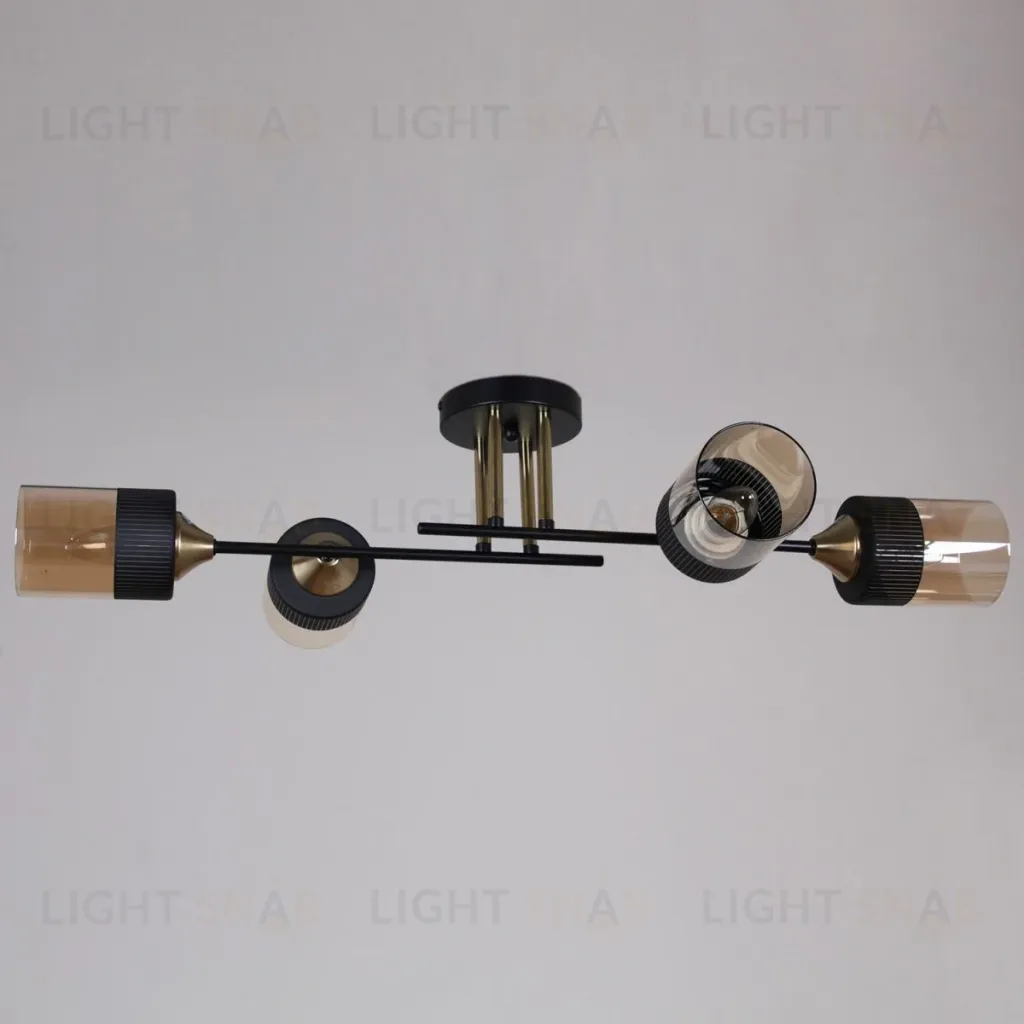 Потолочная люстра Reluce 48460-0.3-04 BK+COPPER 48460-0.3-04 BK+COPPER