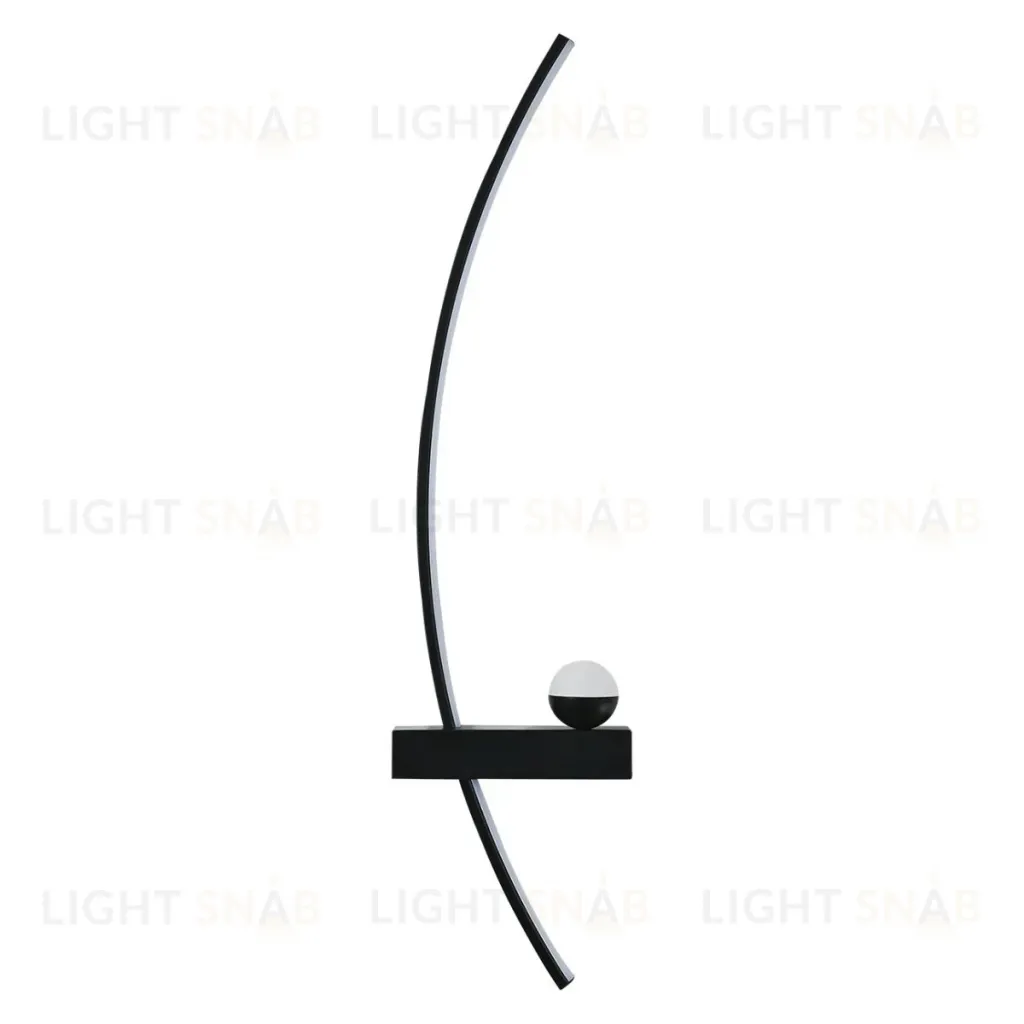 Настенный светильник Escada Ray 10220/2LED Black L 10220/2LED Black L
