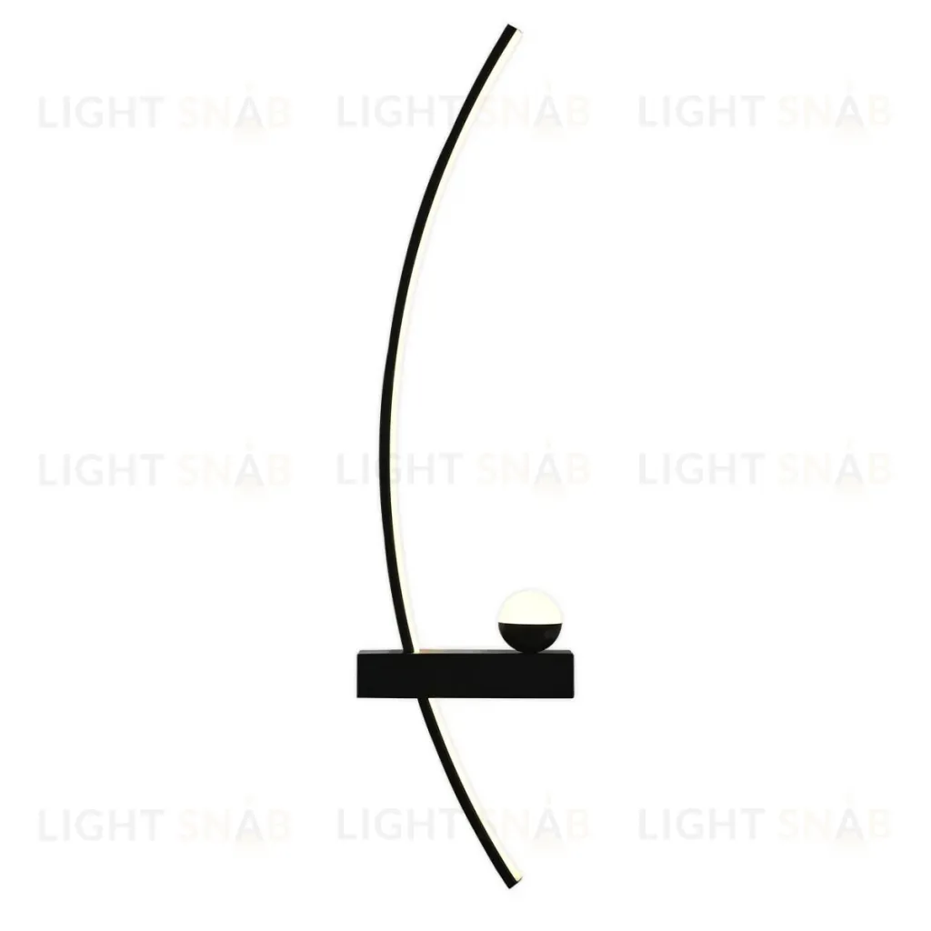 Настенный светильник Escada Ray 10220/2LED Black L 10220/2LED Black L