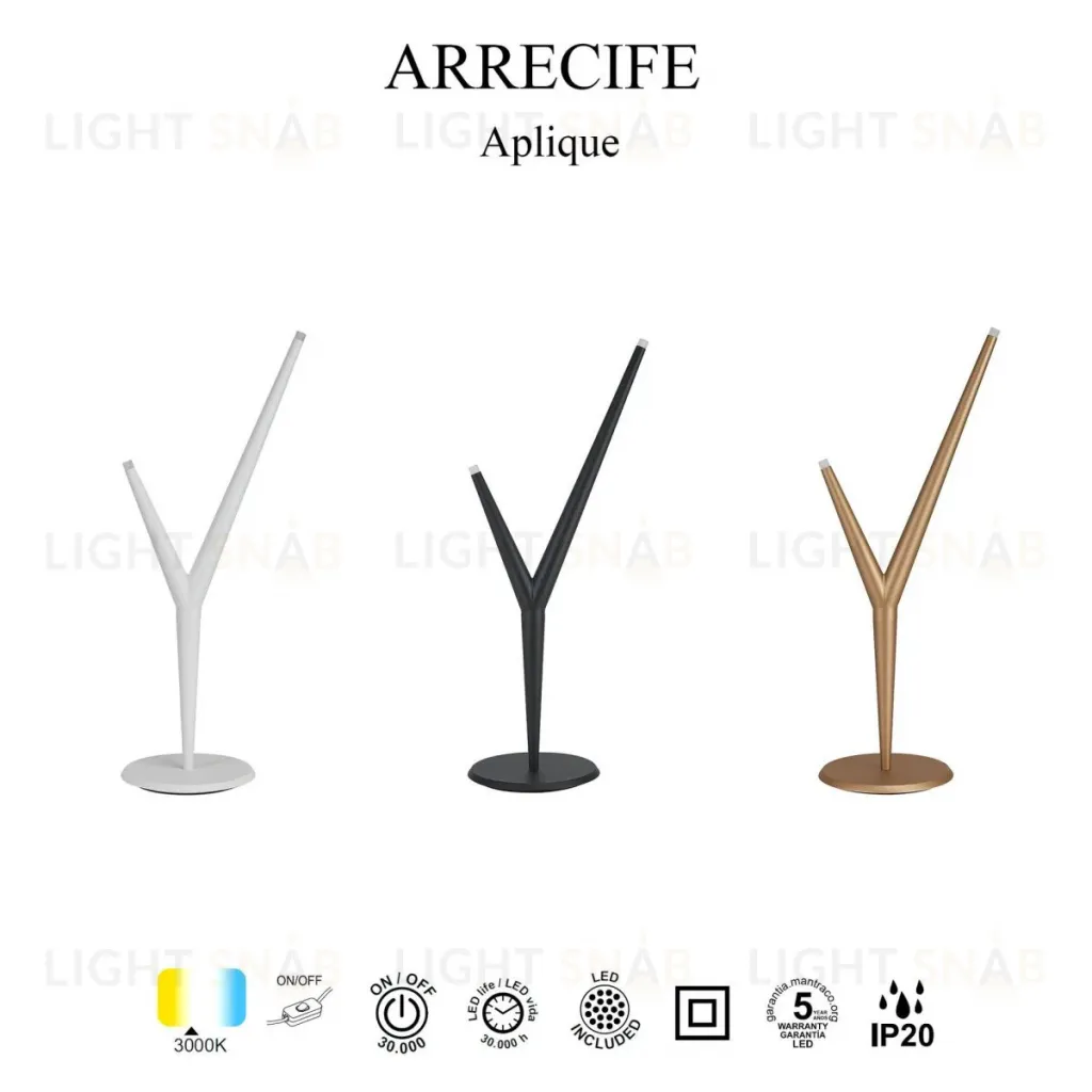 Настольная лампа Mantra Arrecife 9231 9231