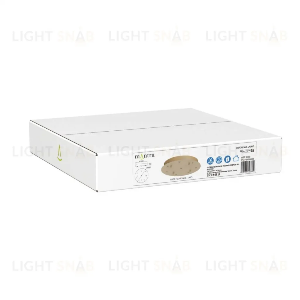 Основание потолочное 8L Mantra Modular Light Florones 9368 9368