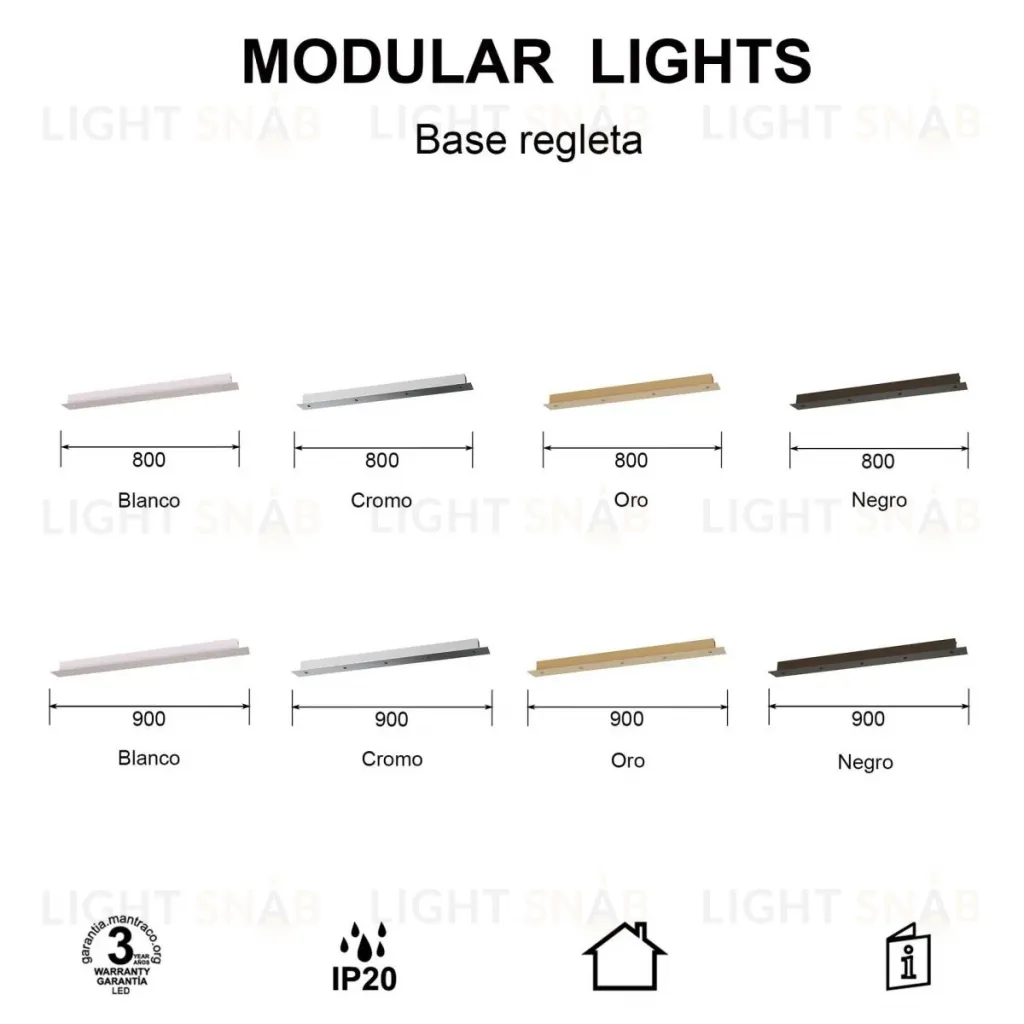 Основание потолочное 5L Mantra Modular Light Florones 9382 9382